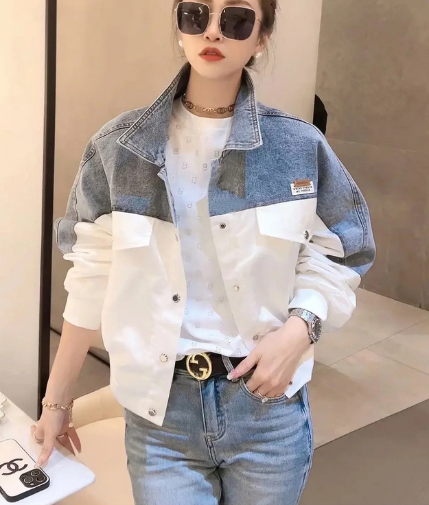 Jacket Women's French Style Design Loose Short 